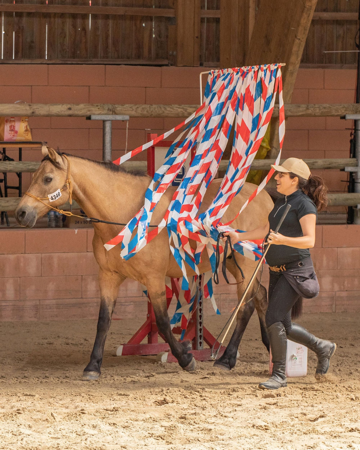 Épreuve d’Equifeel à Lamotte-Beuvron avec équipement Horse & Ropes