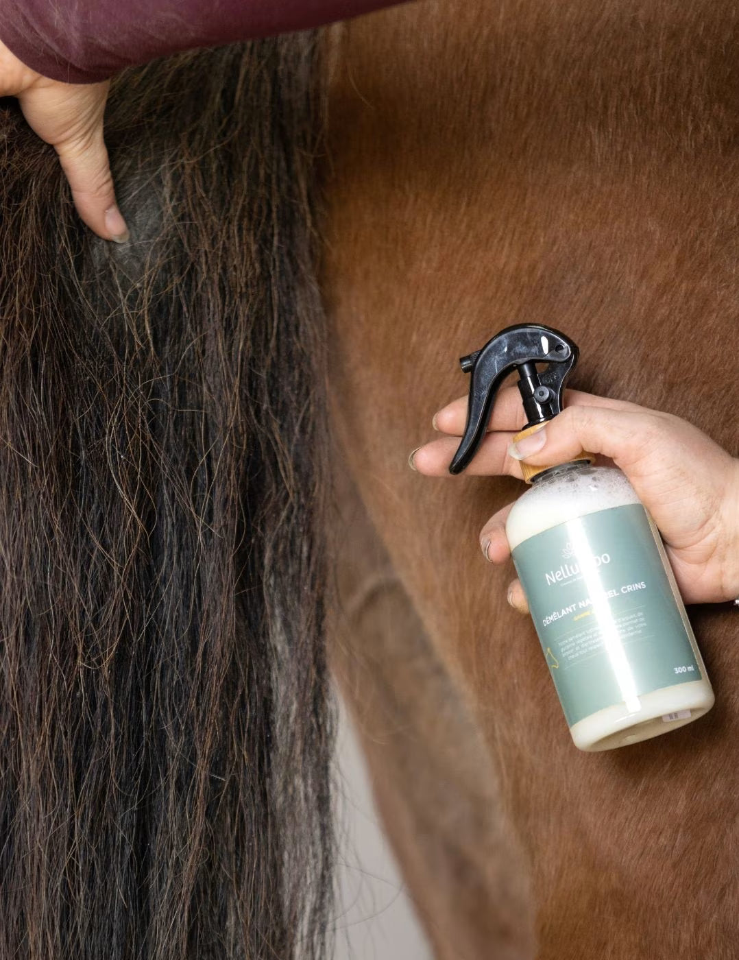 Nellumbo mane detangler